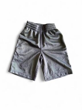 Jumping Beans Boys Mesh Athletic Shorts Grey Neon 4